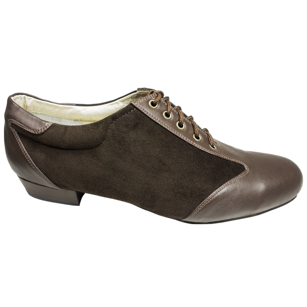 Ref 324 in brown suede and leather