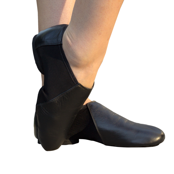 Jazz Shoes Ref 801 in black leather.